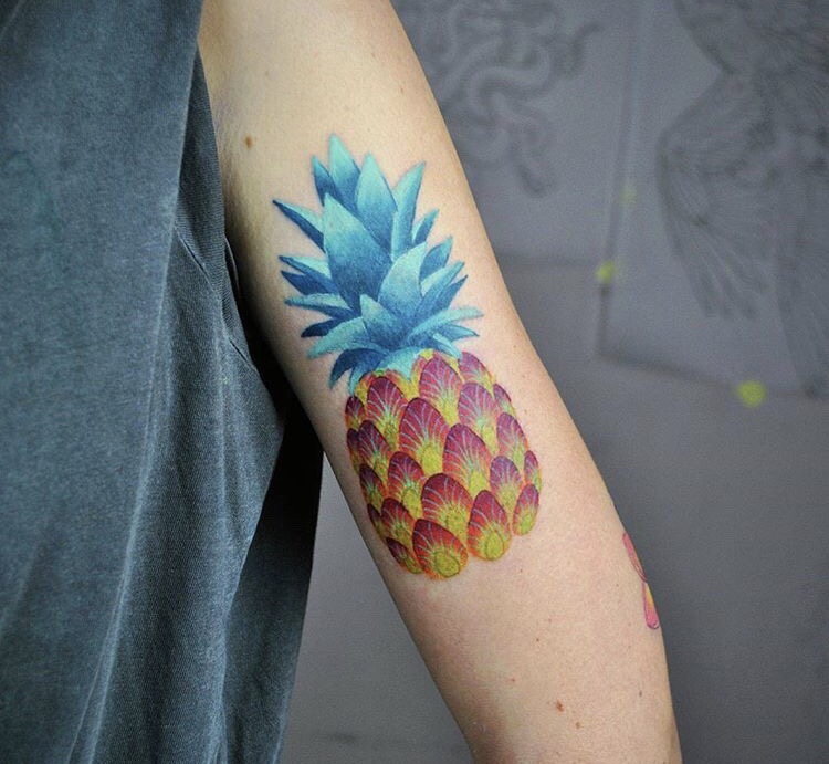 101 Best Pineapple Tattoo Meaning That Will Blow Your Mind  Outsons