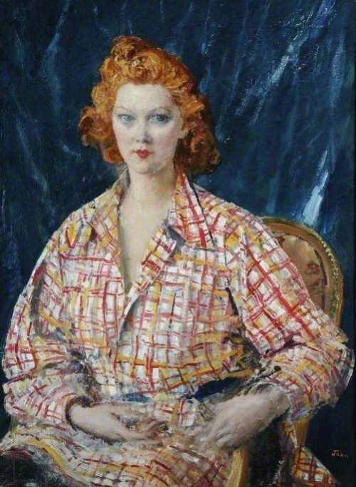 womeninarthistory:Canadian Girl, before 1948, Augustus John