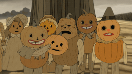 gameraboy2:  Over the Garden Wall (2014), “Hard Times at the Huskin’ Bee”