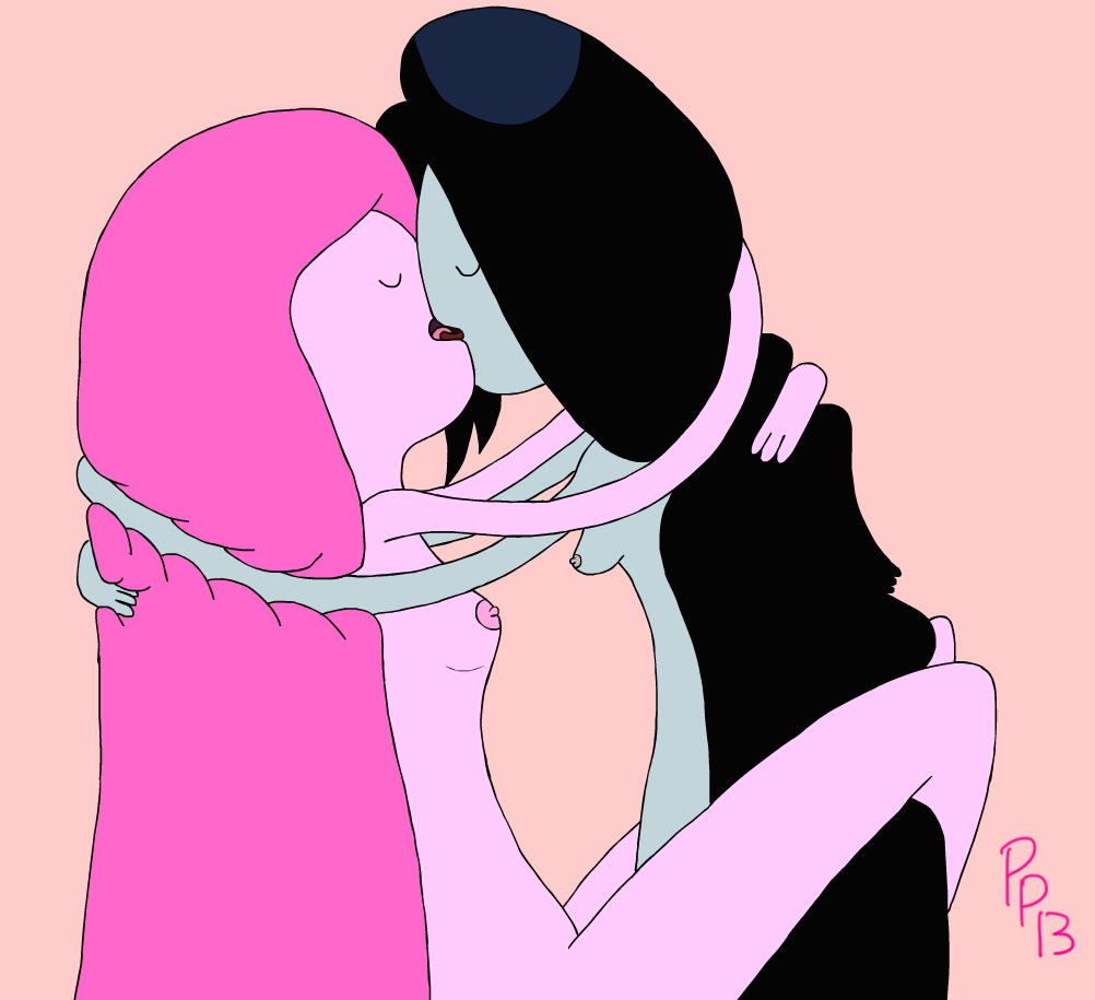 adventure-time-hentai-porn:  Marceline X Princess Bubblegum