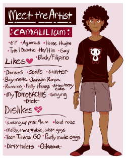 camalilium:  Meet the Artist: Cama edition!