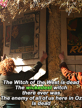 Ozian Expressions In Wicked (2024)