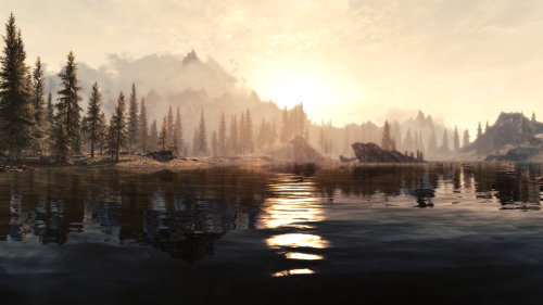 Porn Pics tamriel-adventures:  A lovely day by Lake