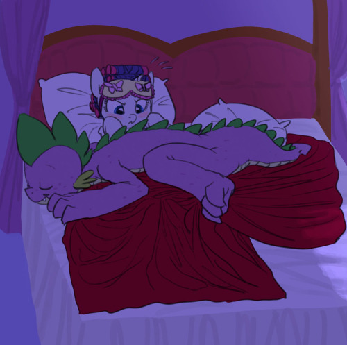 carniscorner:  Dragons tend to sleep on top of their treasures.…Which can get a bit annoying at times.  X3!