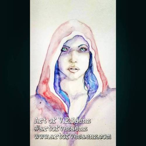 vnm718:Isolde. Concept. 11x17 watercolor. #isolde #tristranandisolde #camelot #arthur #arthurianlege