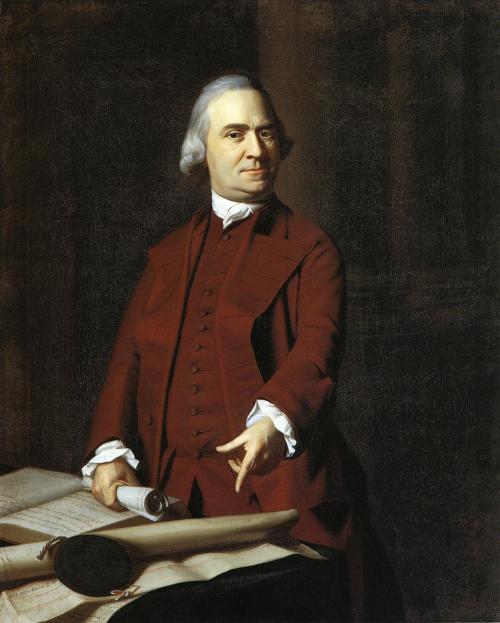 Samuel Adams, 1772, John Singleton CopleyMedium: oil,canvas