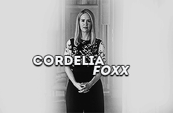 a-h-s-coven:  &ldquo;Cordelia Foxx the headmistress&rdquo; 