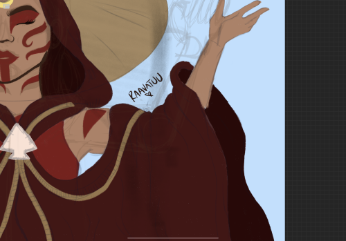 here’s a lil peek at a WIP since we’re only 2 weeks away from the 15th anniversary of avatar. this s