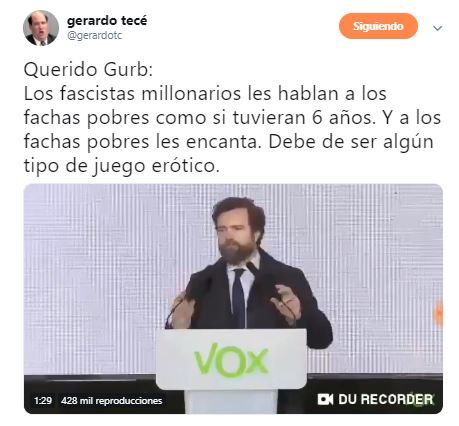  Es como Barrio Sésamo, pero en facha.  