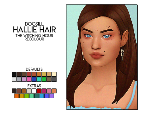 witching hour recolour - hallie hair by @dogsillthe mesh is required dl (sfs)