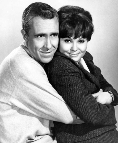 Jason Robards, Barbara Harris / publicity still for Fred Coe’s A Thousand Clowns (1965)