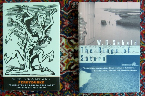 Recent acquisitions from Prairie Lights, a bookstore in Iowa City at which I see myself spending a l