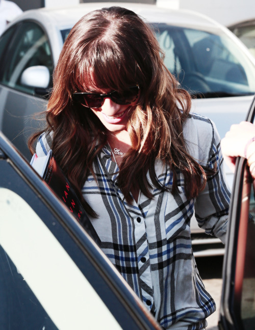 :Lea Michele leaving Meche Salon (September 19th, 2013) 