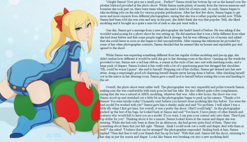 Another caption series based around Samus from Metriod. Art credit goes to Merunyaa and PieceofSoap