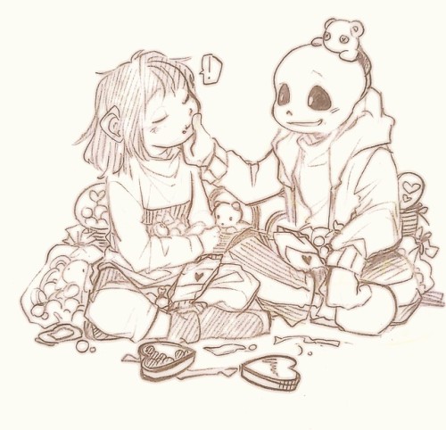 subarkindeyo:Too late….;w;) The little smile on Frisk’s face at the end is adorable x33