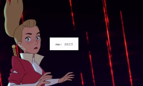 adora’s whole life runs on gaming mechanics 