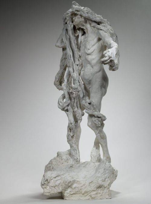 noceans:Camille Claudel, Clotho, 1893, plaster‘Clotho was the youngest of the Three Fates who decide