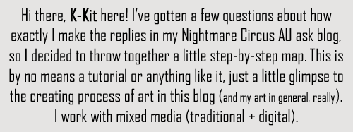 ygo-nightmarecircus:  [[ the finished ask is here ]]