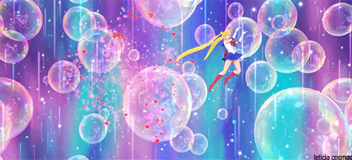 lifeiscandy:Sailor Moon transformation sequence from Universal Studios Japan 4D