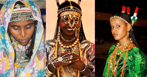 blacknoonajade:  mandotheruthless:  beautiesofafrique:  African brides 1. Edo 2. Akan 3.  Amazigh 4. Maasai  5. Afar 6. Harari 7. Zulu 8. Xhosa 9. Igbo 10. Wodaabe  The Imazigh though. So proud of my culture.  AMAZING. 