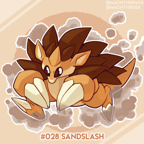 New Pokédex entry added!No.028 Sandslash
