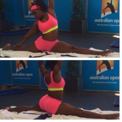 keepitmovinshawty:  @serenawilliams: Almost there… 