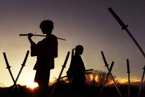 XXX as-warm-as-choco:  The Samurai Champloo (サムライチャンプルー) cosplayers photo