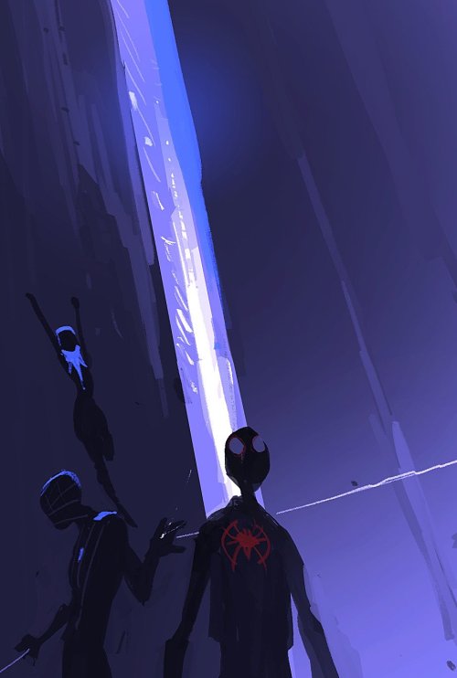 bear1na:Spider-Man: Into the Spider-Verse by Ian McQue *