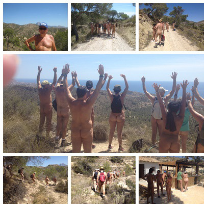 nomadicnudist: Caminata nudista por Marina Baja (Alicante) Publicado el 06/05/2014 por amigosnbu Lle