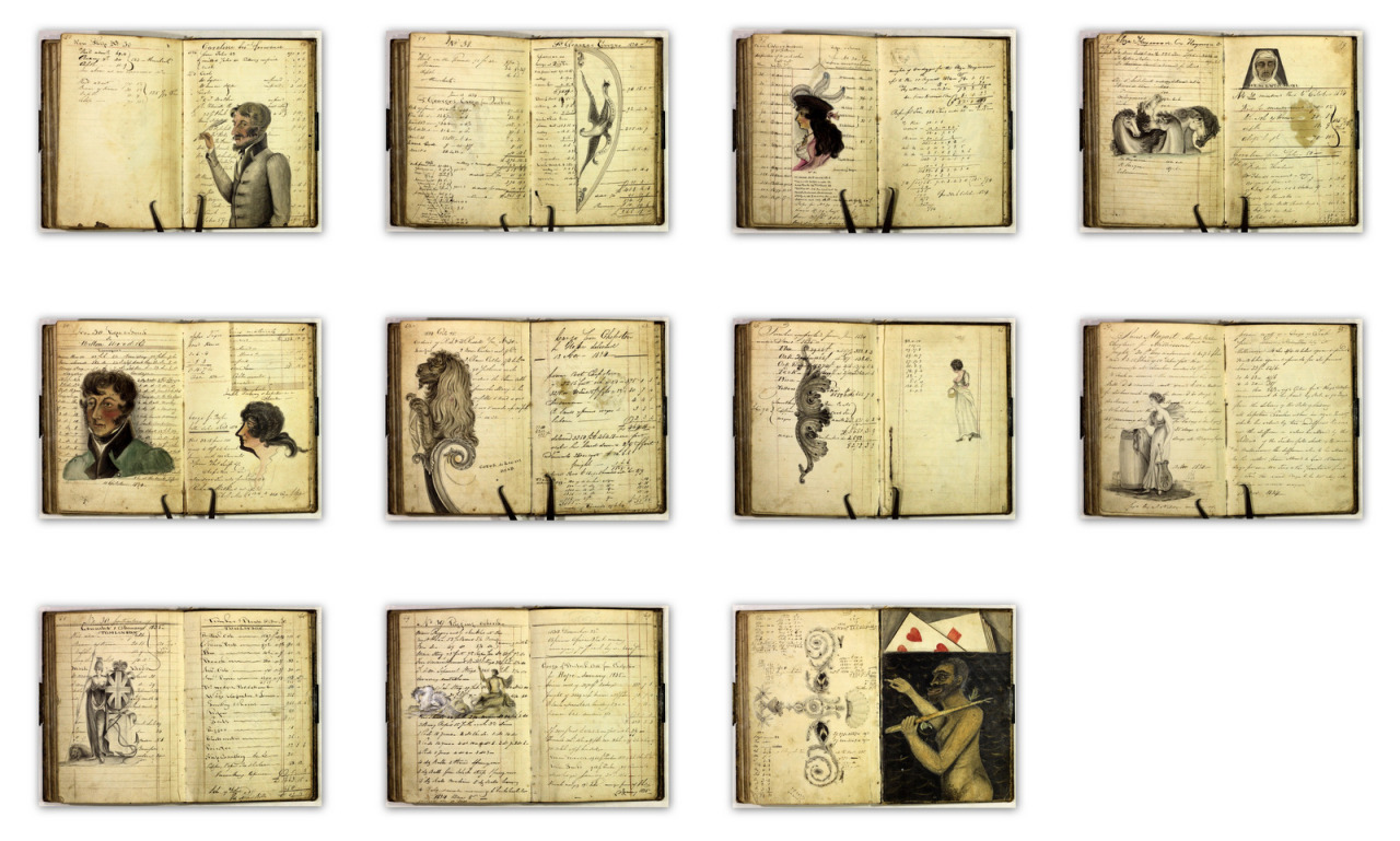 michaelmoonsbookshop:  michaelmoonsbookshop:Two notebooks used by Kelsick Wood a