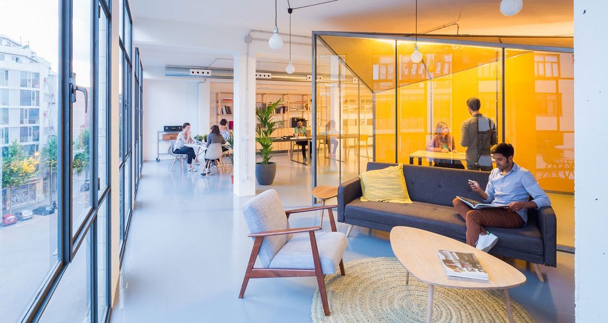 Coworking space in Barcelona
