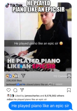 setheverman: He played piano like an epic