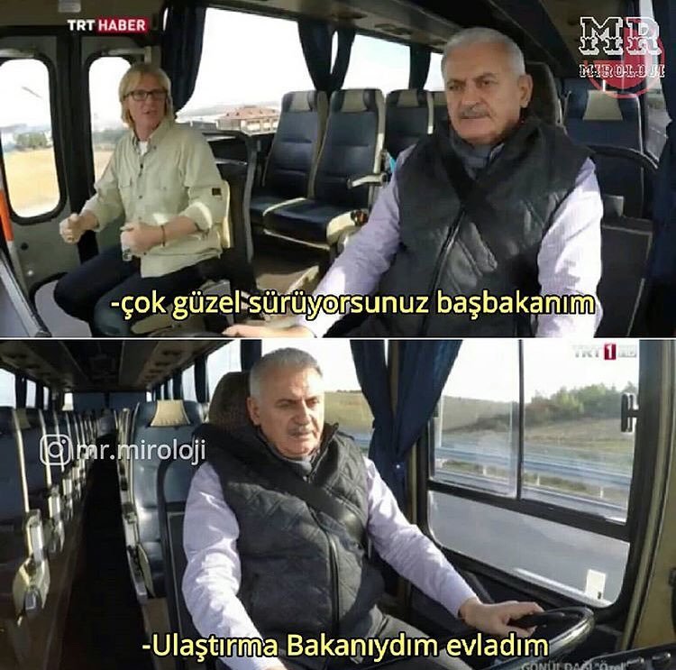 - Çok güzel sürüyorsunuz...