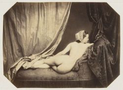 Centuriespast:  Nude Auguste Bellocâ (French, 1800Â€“1867) 1856-60. Albumen