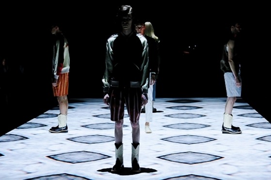 hommesclub:  Patchy Cake Eater SS15 Presentation MBFW Tokyo