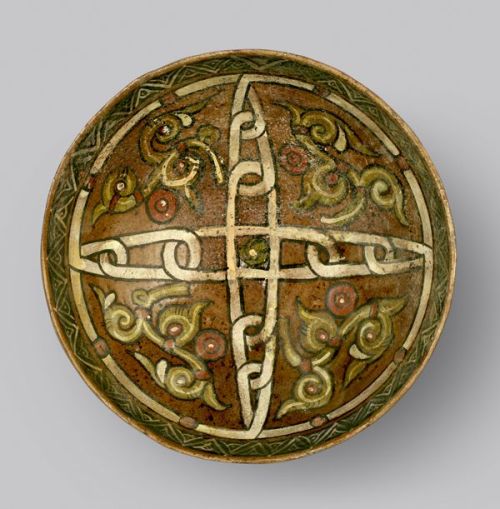 Painted islamic bowls, Central Asia, X-XI century AD ( 1, 2, 3 )