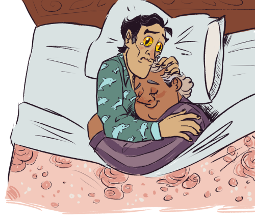 flameslikeanything:Crowley can be the big spoon, if he wants to, but that doesn’t mean he&rsqu