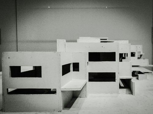 grzegorzstiasny:DE STIJL, hotel particuliere, wooden model by Gerrit Rietveld; Theo van Doesburg, Co