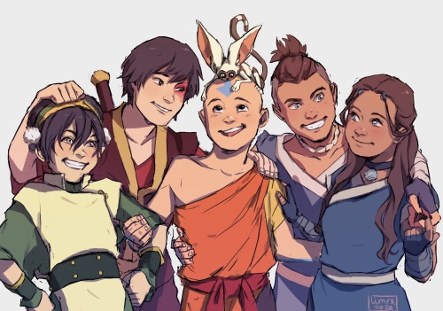 limrx:Been really wanting to make one of those cheesy atla group photos