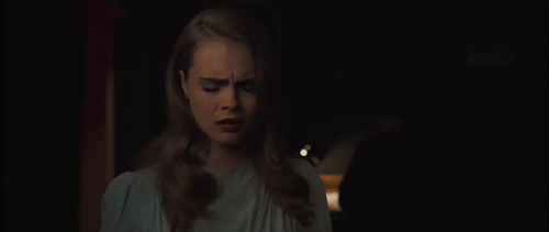 ithinkofyouallthetime-gifs:Cara Delevingne starring in the short silent interlude of Donnie Trumpet 