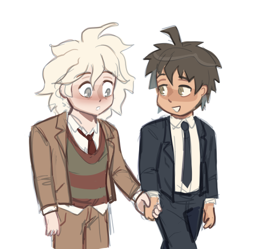 Some happy non-despair/pre-despair komahinas for day 1 of kmhn week :)