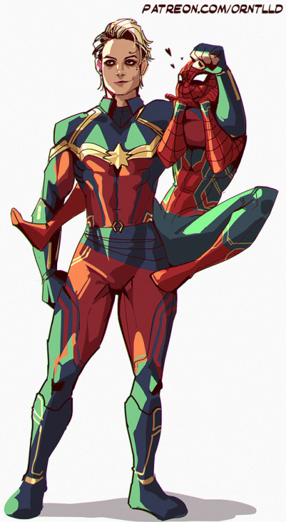 orientalld: I drew it before SM:FFH because I really hoped to see that Carol and Peter dynamic again