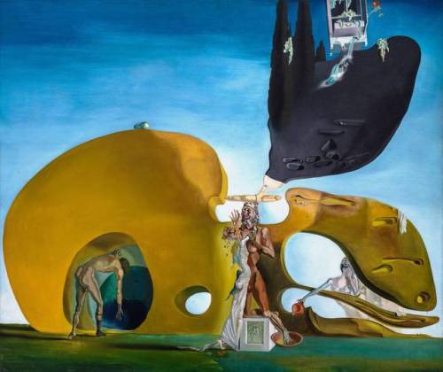 El nacimiento de los deseos líquidos por Dali, 1931-32