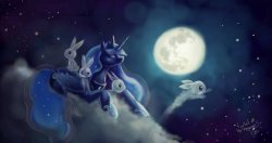 theponyartcollection:  Luna’s Moon Festival