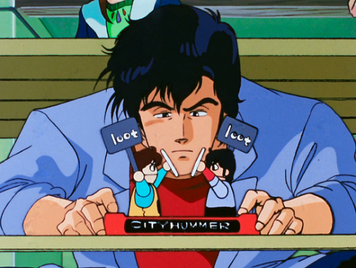 I’m the man who makes the impossible possible.City Hunter - Saeko’s Little Sister is a Private