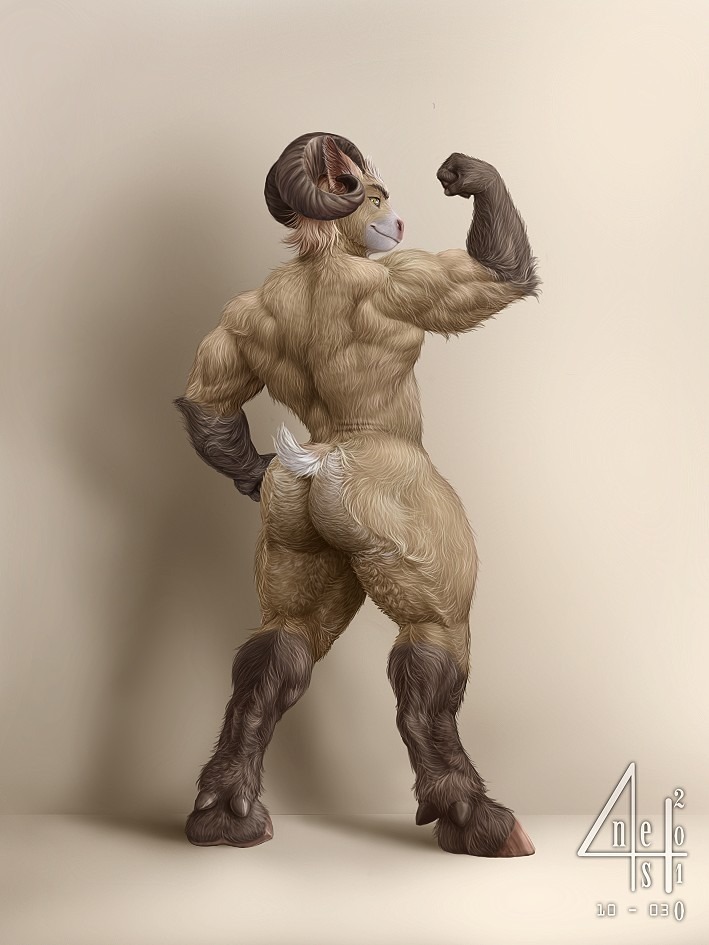 zoopnigh:  cumfilledfurry:  alphonsewolf:  theyiffer:  Ram ass shots for anon!  I