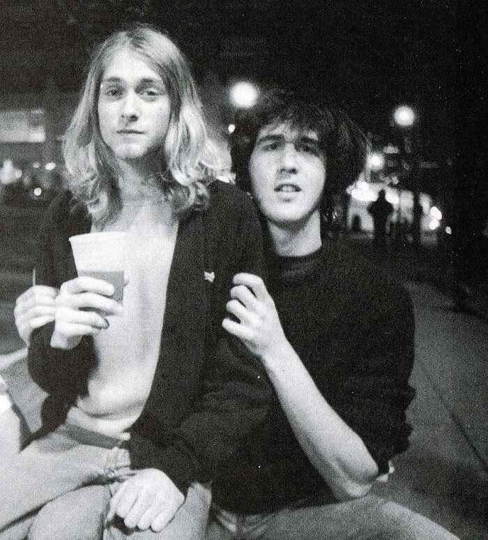 kurtcobainsnotes:Kurt and Krist