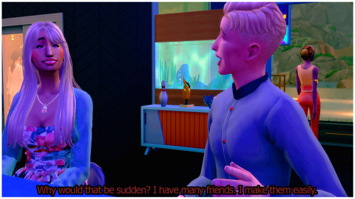 Dina Could See Cassie's Face Light Up Behind Him At Her Compliment.