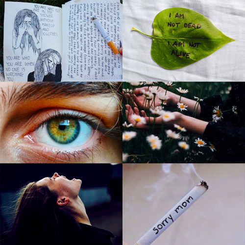 Looking for Alaska Aesthetics: Alaska Young“Y'all smoke to enjoy it. I smoke to die.”