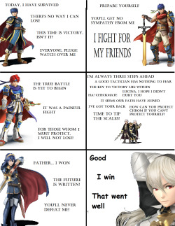 mattisgoingon:  Corrin is the FE character with the best quotes